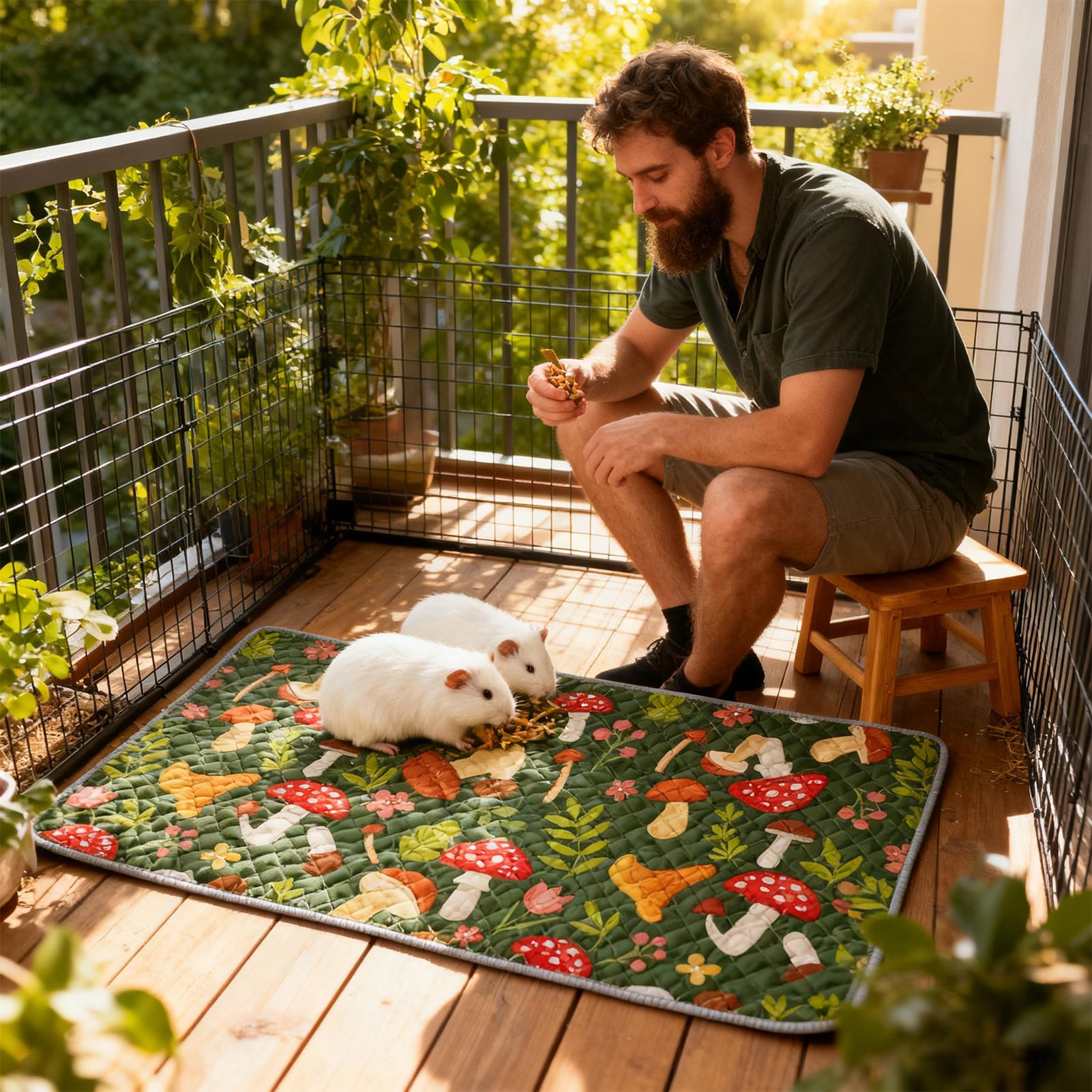 แผ่นรองกรงเฟอร์เร็ต ซึมซับ ซัก - Hedgehog Bedding Liner บทวิจารณ์และราคา