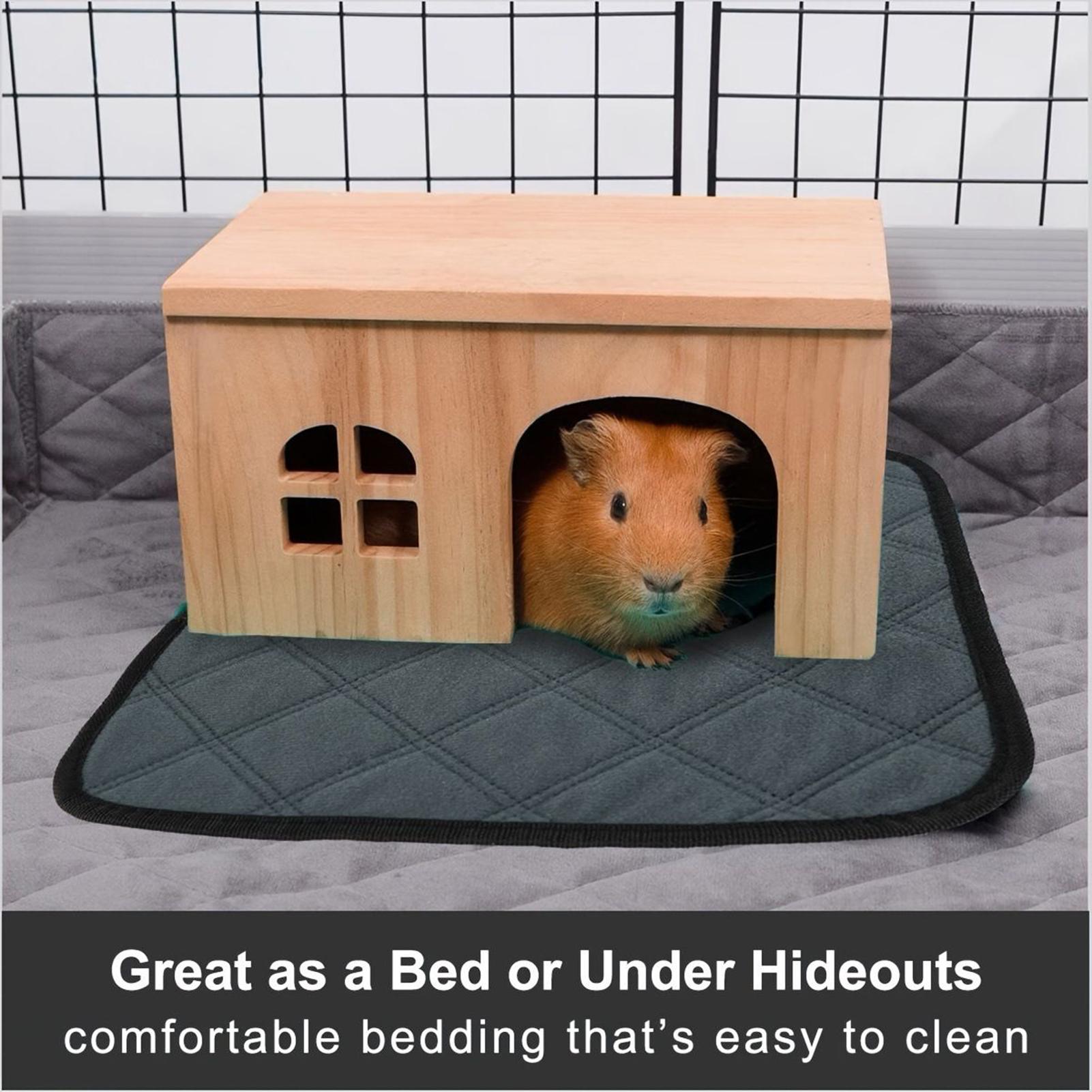 แผ่นรองกรงกระต่าย 4 ชิ้น แผ่นร - Hedgehog Bedding Liner บทวิจารณ์และราคา