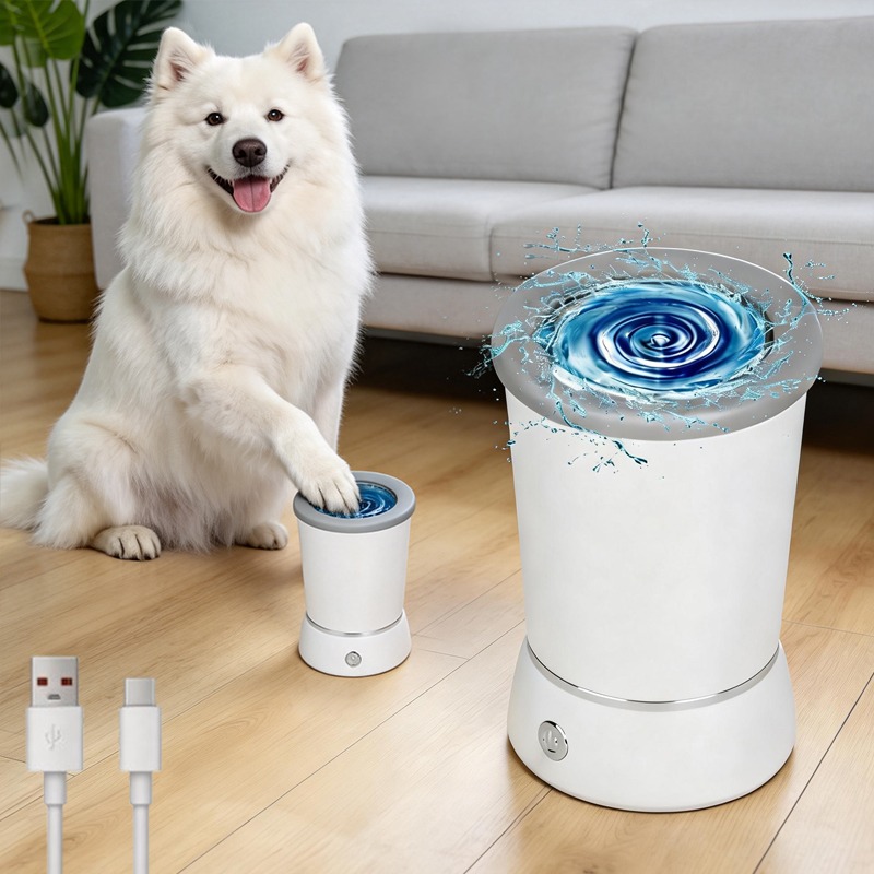 เครื่องล้างอุ้งเท้าสุนัขแบบพกพ - Dog Paw Cleaner บทวิจารณ์และราคา