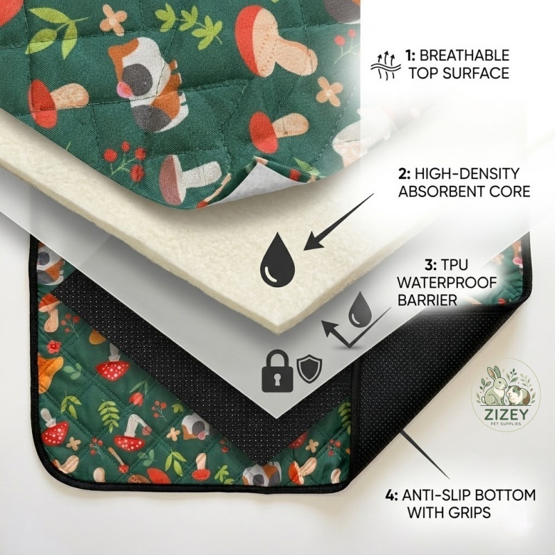 แผ่นรองนอนสำหรับหนูแฮมสเตอร์ ซ - Hedgehog Bedding Liner บทวิจารณ์และราคา