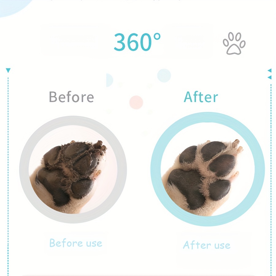 360 °   ถ้วยทำความสะอาดอุ้งเท้ - Dog Paw Cleaner บทวิจารณ์และราคา