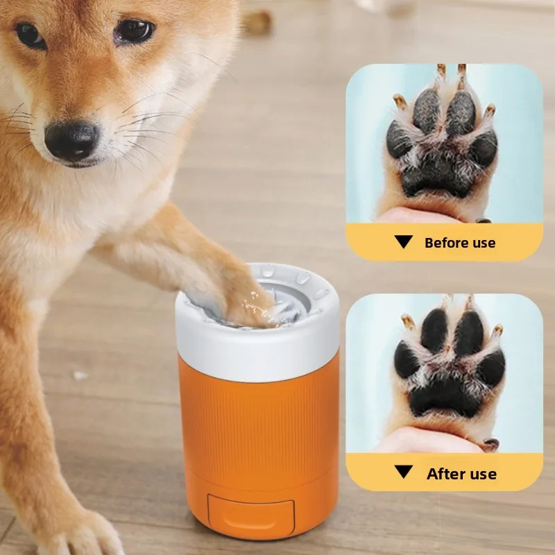 ถ้วยทำความสะอาดอุ้งเท้าสัตว์เล - Dog Paw Cleaner บทวิจารณ์และราคา