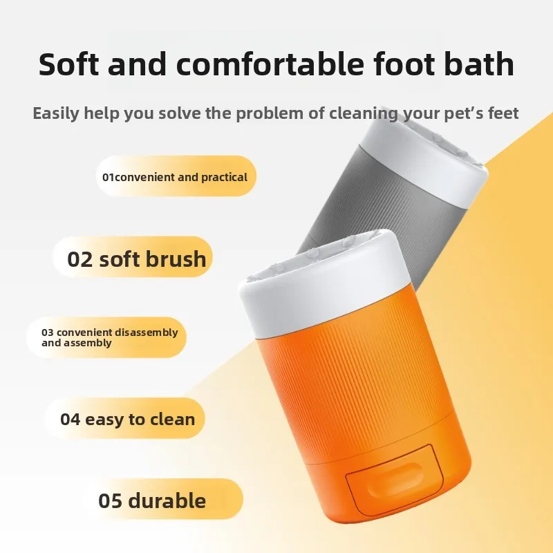 ถ้วยทำความสะอาดอุ้งเท้าสัตว์เล - Dog Paw Cleaner บทวิจารณ์และราคา