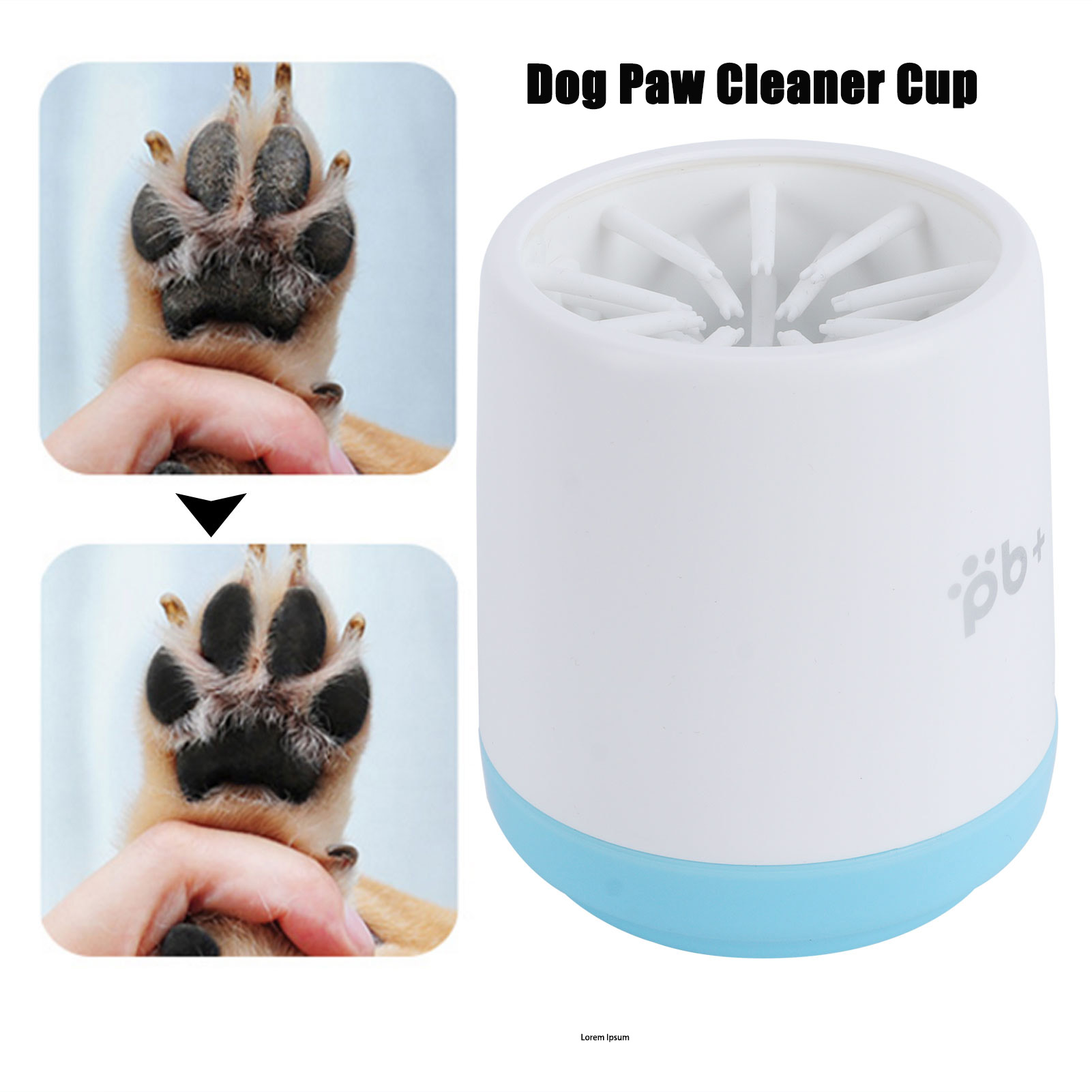 ถ้วยทำความสะอาดตีนสุนัขแบบซิลิ - Dog Paw Cleaner บทวิจารณ์และราคา